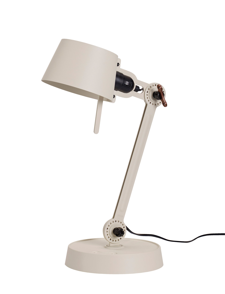 Petite lampe de bureau kaki style industriel en métal Bolt Desk, TONONE, Luminaires design industriel