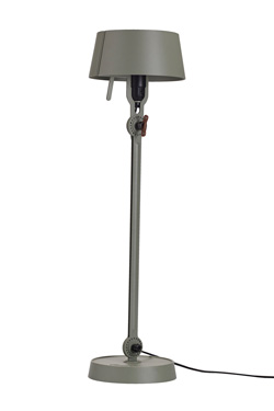 Khaki green large table lamp workshop style Bolt. Tonone. 