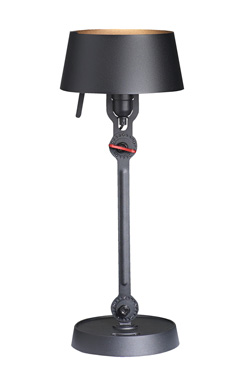 Little black table lamp industrial style Bolt . Tonone. 