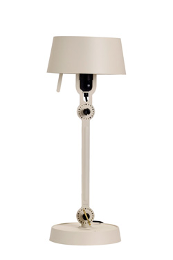 Little table lamp in steel industrial style Bolt . Tonone. 