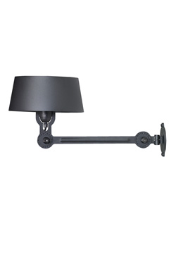 Black design wall lamp Bolt metal Shade. Tonone. 