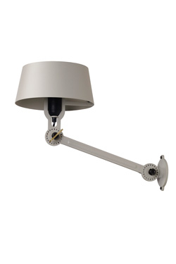 Design wall lamp in gray steel Bolt. Tonone. 