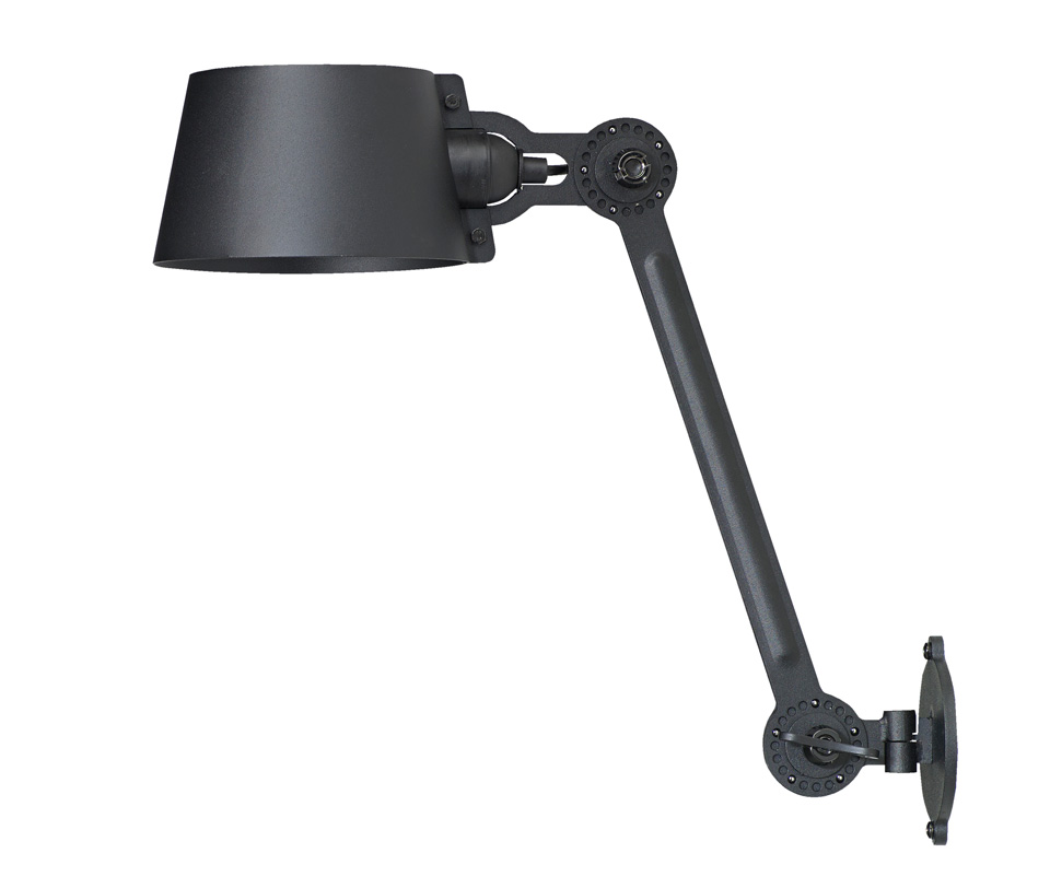 Wall lamp design black steel Bolt large model. Tonone. 