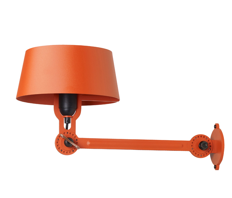 Orange wall lamp Bolt industrial loft spirit . Tonone. 
