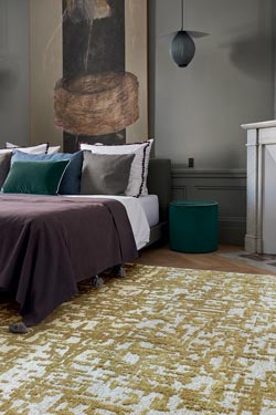 Tapis 3D Gold Empreinte 170X240 cm. Toulemonde Bochart. 