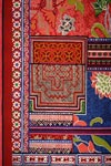 Tapis de salon Baya multicolore rouge 170x240cm. Toulemonde Bochart. 
