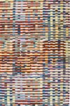 Tapis de salon Cinetic multicolore 170x240cm. Toulemonde Bochart. 