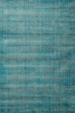 Tapis de salon Voyage turquoise 200x300cm. Toulemonde Bochart. 