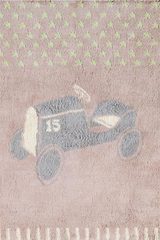 Tapis enfant Bolide taupe 100x100cm. Toulemonde Bochart. Tapis enfant Bolide taupe 100x100cm. Toulemonde Bochart.