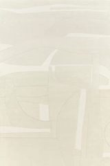 Tapis monochrome blanc aux effets de Collage 170X240 cm. Toulemonde Bochart. Tapis monochrome blanc aux effets de Collage 170X240 cm. Toulemonde Bochart.