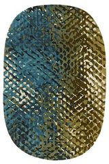 Tapis ovale bleu et vert Apidea 170X240 cm. Toulemonde Bochart. Tapis ovale bleu et vert Apidea 170X240 cm. Toulemonde Bochart.