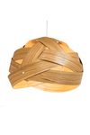 Nest 400 suspension ronde en bois 40cm. Trilum. 