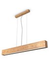 WoodLED Linus rectangular oak pendant110cm. Trilum. 