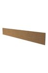 Liiny large and rectangular wall lamp in oak wood128cm. Trilum. 