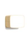 Cube petite applique rectangle en bois . TUNTO. 