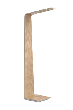 Oak floor lamp with LED lighting Led2. TUNTO. 