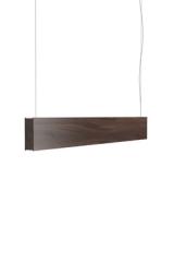 LED120 suspension linéaire noyer 74cm. TUNTO. LED120 suspension linéaire noyer 74cm. TUNTO.