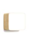Cube petite applique rectangle en bois . TUNTO. 