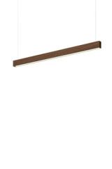Square suspension linéaire carrée en noyer 104cm. TUNTO. Square suspension linéaire carrée en noyer 104cm. TUNTO.