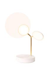 White and gold table lamp Ballon. TUNTO. 