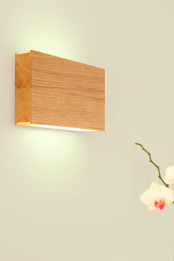 Led120 minimalist wall lamp indirect light 20cm. TUNTO. 