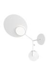 Wall3 balloon white sconce left version. TUNTO. 