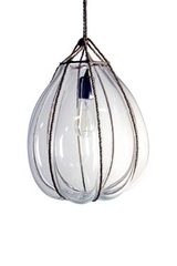 Pendant Bundle in clear glass. Vanessa Mitrani. Pendant Bundle in clear glass. Vanessa Mitrani.