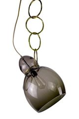 Ring pendant in smoked glass. Vanessa Mitrani. Ring pendant in smoked glass. Vanessa Mitrani.
