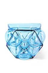 Vase large Flower en verre soufflé bleu glacier. Vanessa Mitrani. Vase large Flower en verre soufflé bleu glacier. Vanessa Mitrani.