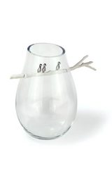 Vase Winter en verre soufflé transparent. Vanessa Mitrani. 