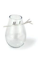 Vase Winter en verre soufflé transparent. Vanessa Mitrani. Vase Winter en verre soufflé transparent. Vanessa Mitrani.