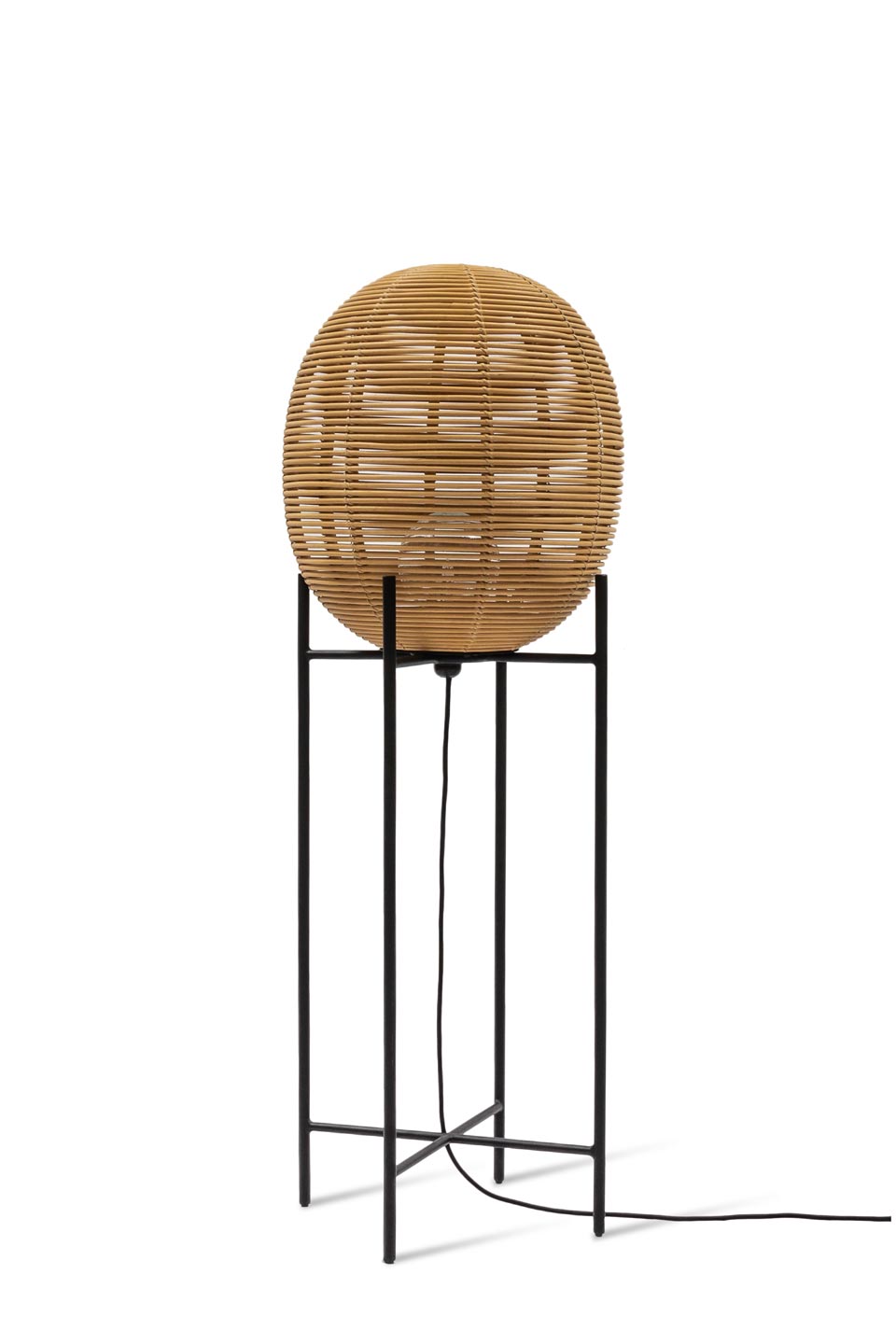 Sari Small Floor Lamp In Natural Rattan Vincent Sheppard