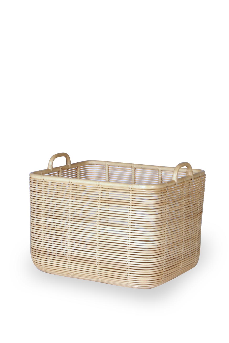 Panier rectangulaire en rotin naturel Vivi, Vincent Sheppard, Luminaires  en rotin