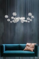 Chandelier 9 lights large model Oto. Vistosi. Chandelier 9 lights large model Oto. Vistosi.