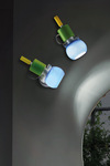 Vega Murano glass spot - White. Vistosi. 