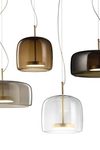 Jube small pendant In burnt earth Murano glass. Vistosi. 