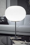 Lampe de table boule blanche Lucciola. Vistosi. 