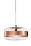 Large cooper pendant Futura. Vistosi. 