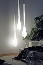 Suspension Lacrima 100cm. Vistosi. 