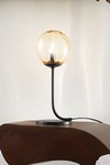 Black and amber table lamp Puppet. Vistosi. 