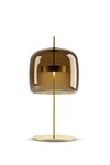 Jube large burnt glass table lamp. Vistosi. 