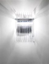 Diadema clear Murano blown glass wall lamp. Vistosi. Diadema clear Murano blown glass wall lamp. Vistosi.