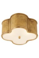 Basil small golden clover ceiling light. Visual Comfort&Co.. Basil small golden clover ceiling light. Visual Comfort&Co..