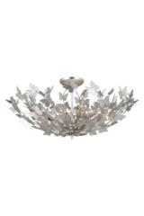 Large Farfalle silver-plated metal design ceiling light. Visual Comfort&Co.. Large Farfalle silver-plated metal design ceiling light. Visual Comfort&Co..
