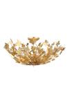 Large 8-light golden butterfly ceiling light Farfalle. Visual Comfort&Co.. 