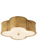 Large golden cloverleaf ceiling light Basil. Visual Comfort&Co.. Large golden cloverleaf ceiling light Basil. Visual Comfort&Co..