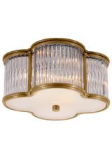 Luxurious gold and glass ceiling lamp Basil. Visual Comfort&Co.. Luxurious gold and glass ceiling lamp Basil. Visual Comfort&Co..