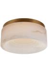Otto golden alabaster ceiling light. Visual Comfort&Co.. 