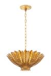Hampton small 3-light gilded chandelier. Visual Comfort&Co.. 