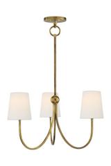 Reed Classic Antique Brass Chandelier. Visual Comfort&Co.. 